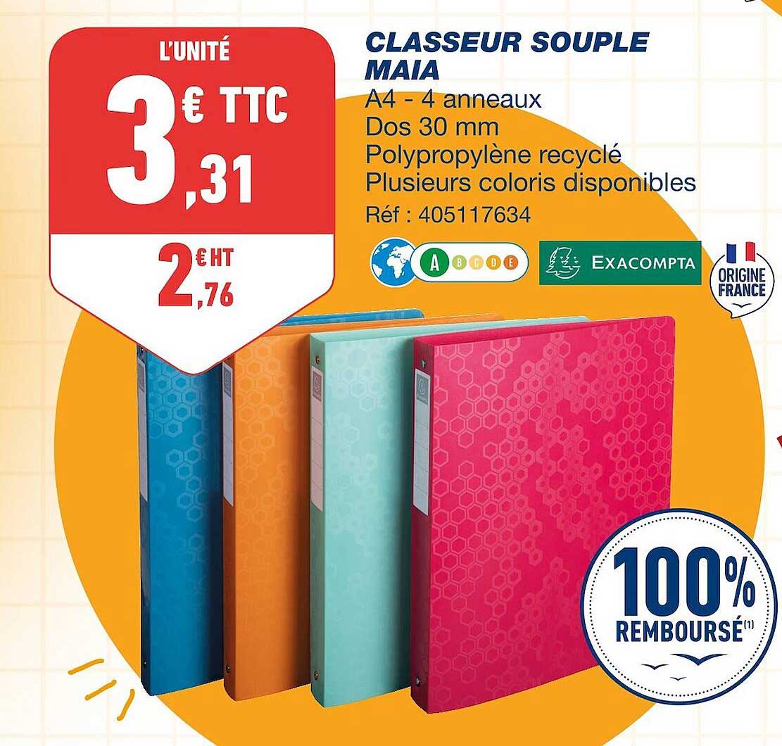 Classeur Souple Maia