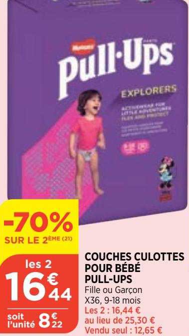 couches culottes pour bébé pull-ups
