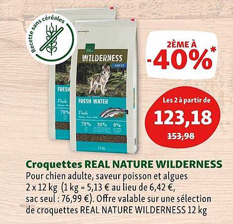croquettes real nature wilderness