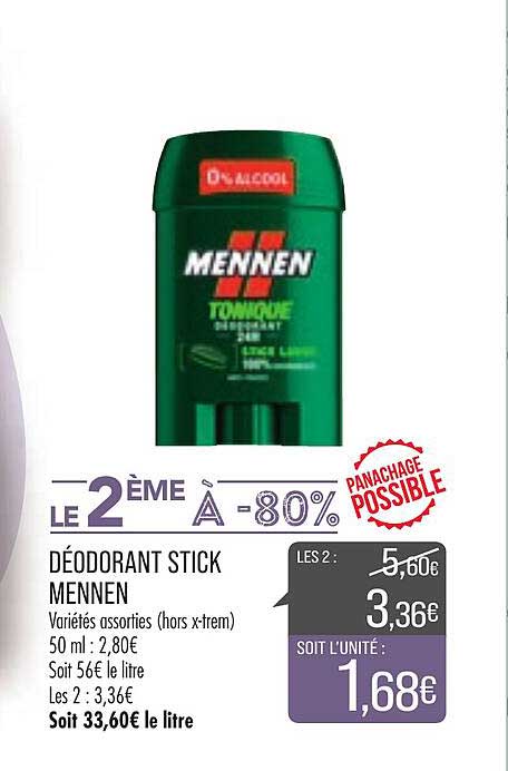 Déodorant Stick Mennen