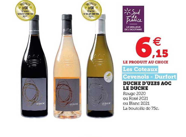 duché d'uzès aoc le duché