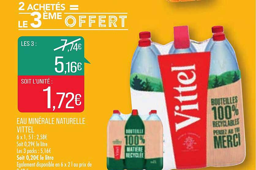 Eau Minérale Naturelle Vittel