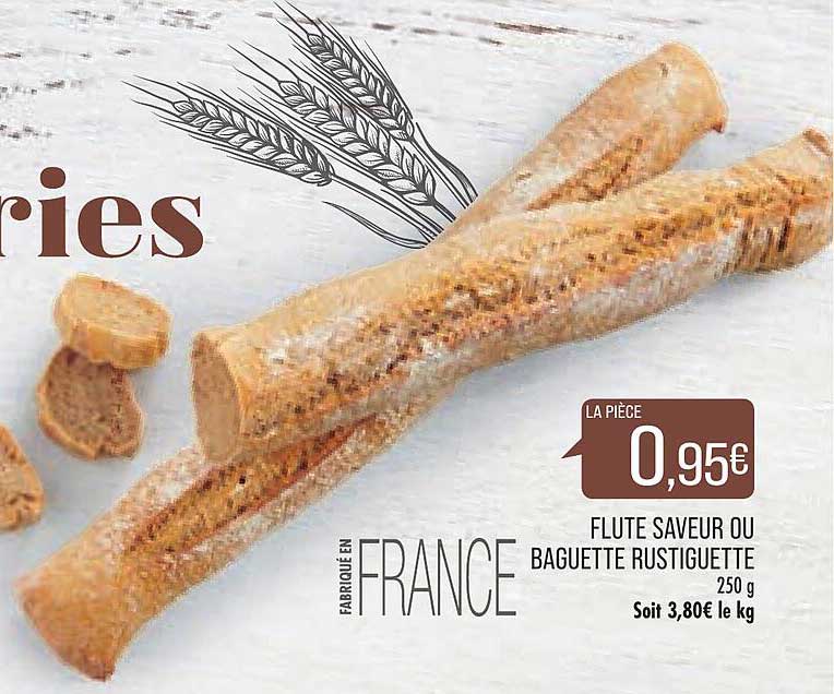 Flute Saveur Ou Baguette Rustiguette