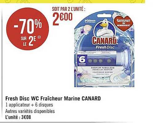 fresh disc wc fraîcheur marine canard