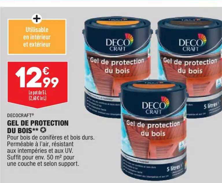 Gel De Protection Du Bois Décocraft