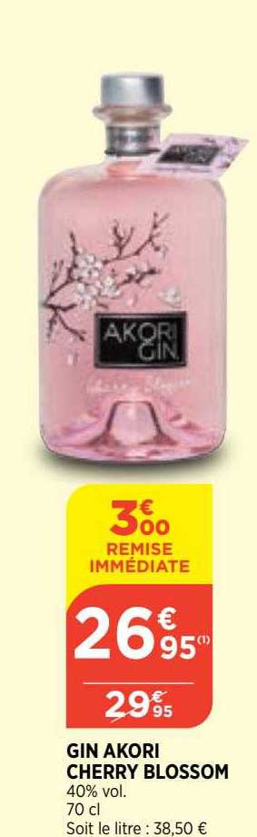 gin akori cherry blossom