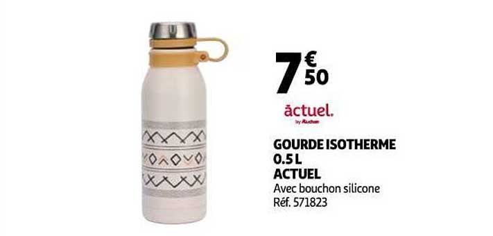 gourde isotherme 0,5l actuel