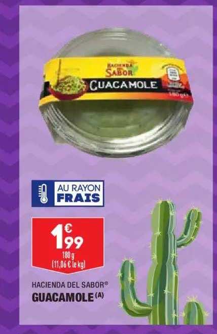 guacamole hacienda del sabor