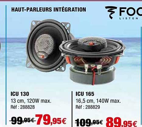 haut-parleurs intégration