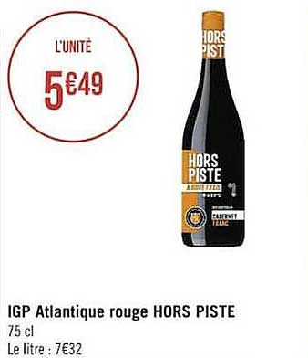 Igp Atlantique Rouge Hors Piste
