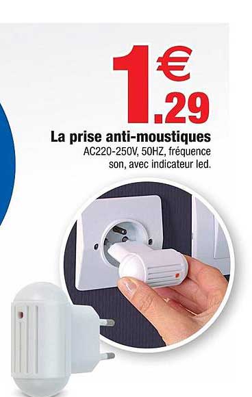 la prise anti-moustiques