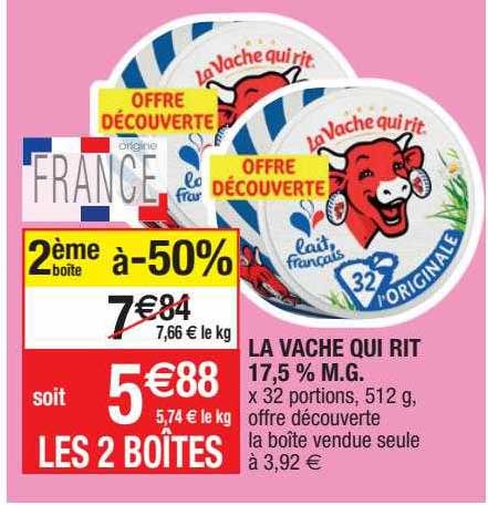 la vache qui rit 17.5% mg