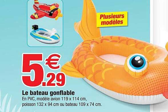 le bateau gonflable