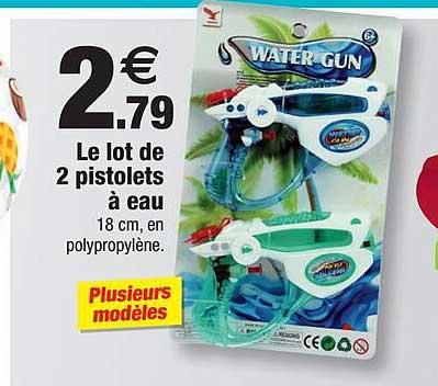 Le Lot De 2 Pistolets à Eau