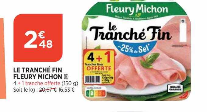 le tranché fin fleury michon