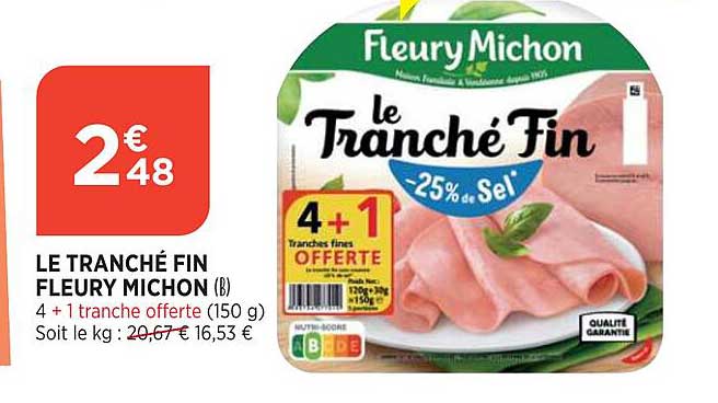 le tranché fin fleury michon
