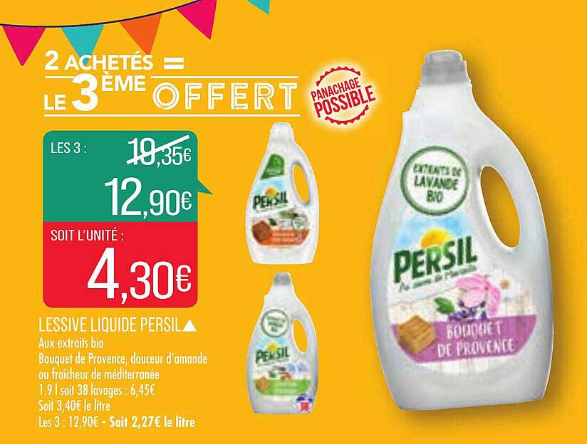 Lessive Liquide Persil