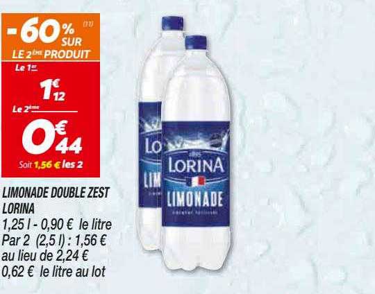 limonade double zest lorina
