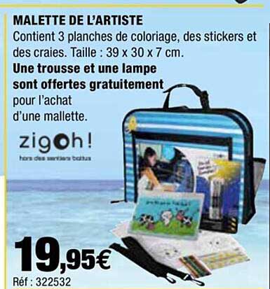 malette de l'artiste