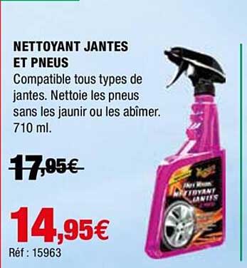 nettoyant jantes et pneus