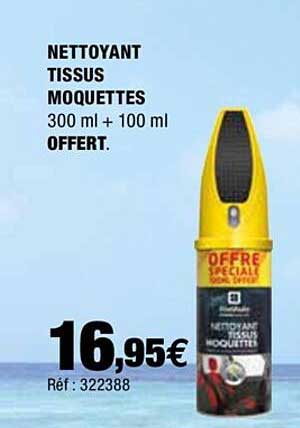Nettoyant Tissus Moquettes