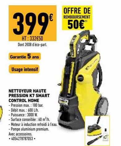 nettoyeur haute pression k7 smart control home
