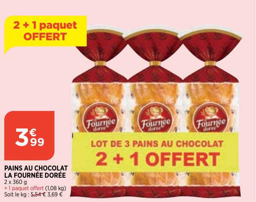 pains au chocolat la fournée dorée