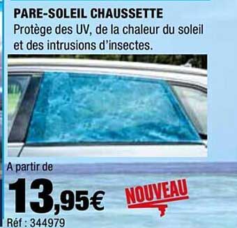 pare-soleil chaussette
