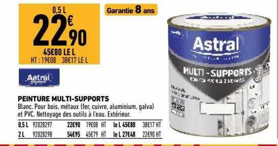 peinture multi-supports astral