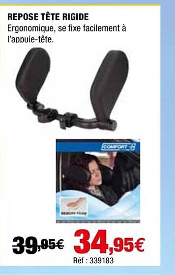 repose tête rigide