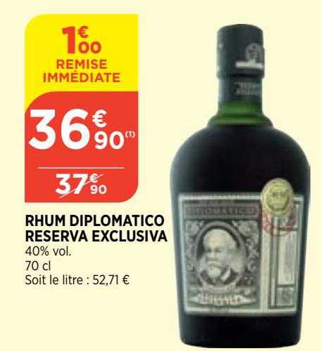 rhum diplomatico reserva exclusiva