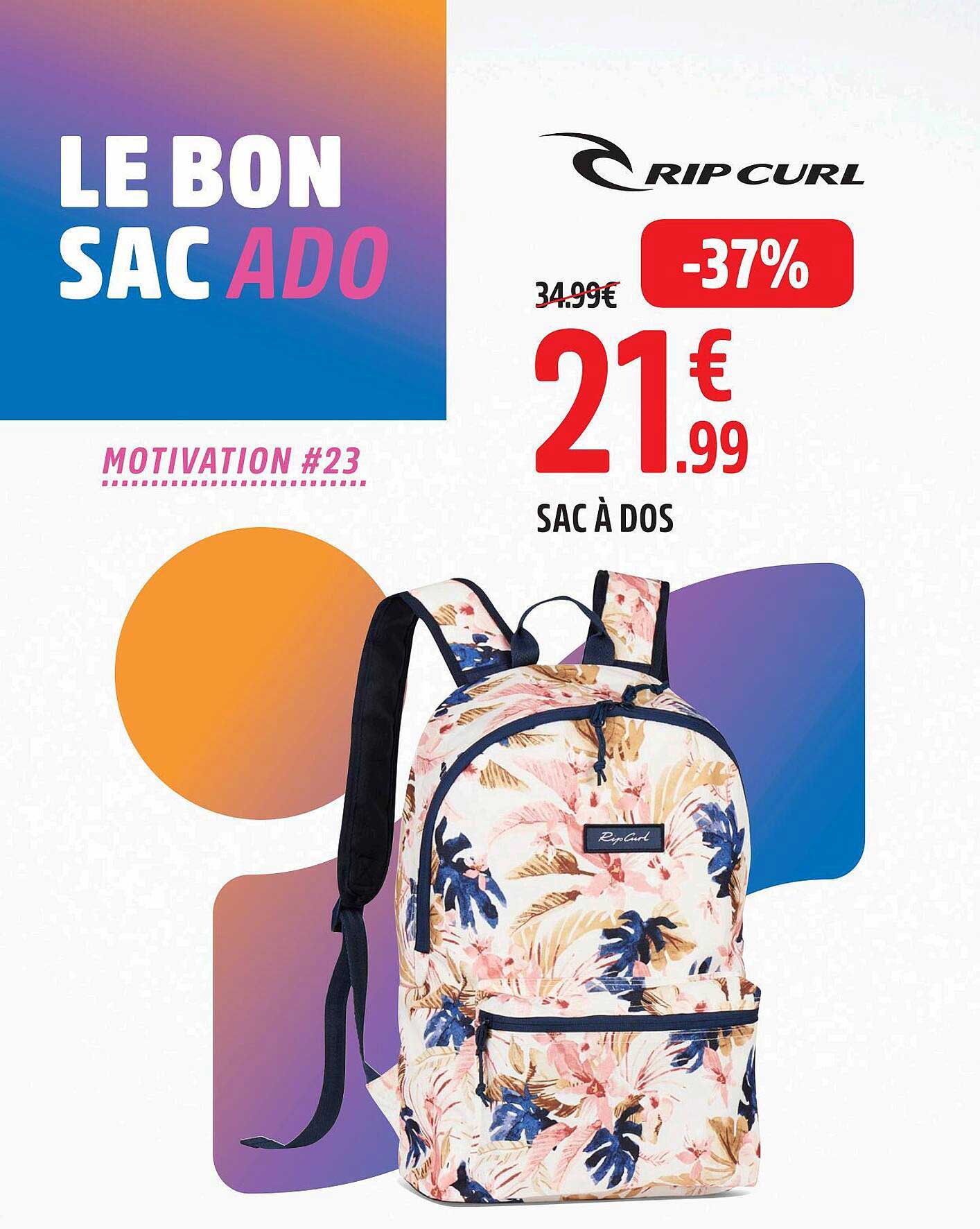 sac à dos rip curl