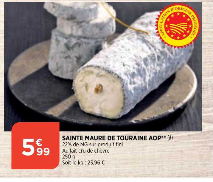 sainte maure de touraine aop