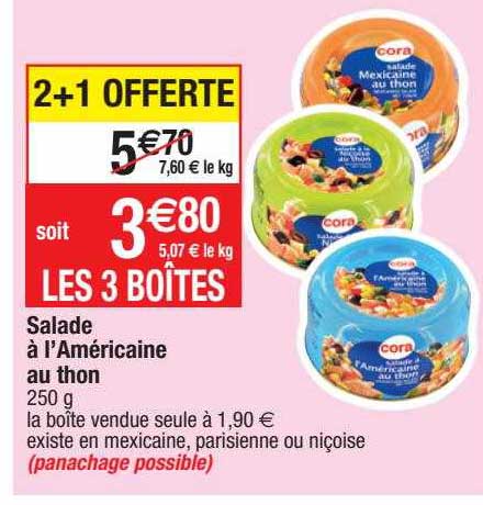 Salade à L'américaine Au Thon
