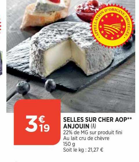 selles sur cher aop anjouin