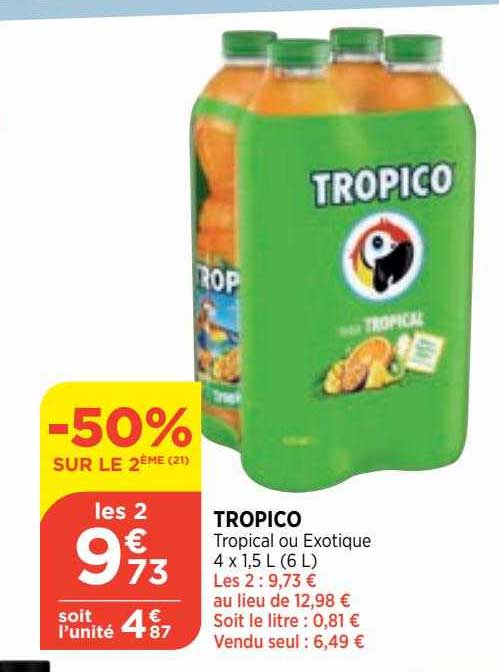 Tropico Tropical Ou Exotique