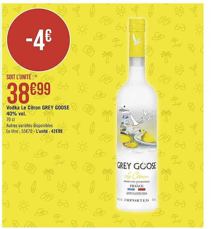 vodka le citron grey goose
