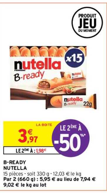 b-ready nutella