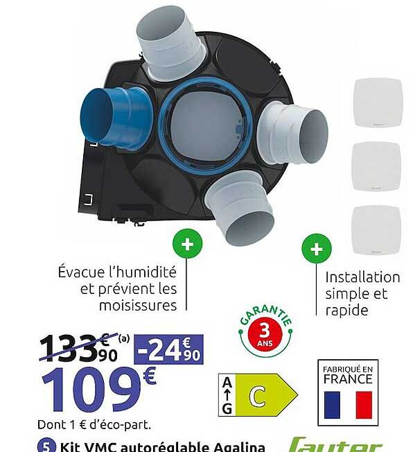 kti vmc autoréglable agalina sauter