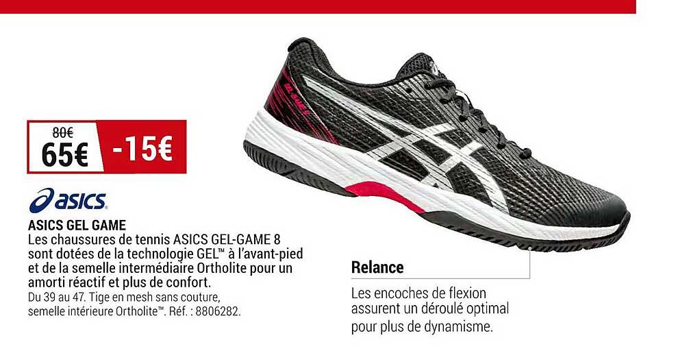 asics gel game