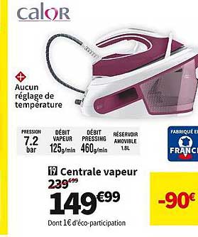 Centrale Vapeur Calor