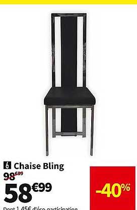 Chaise Bling