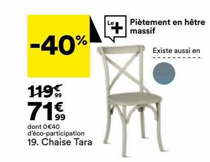 chaise tara