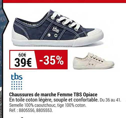 Chaussures De Marche Femme Tbs Opiace