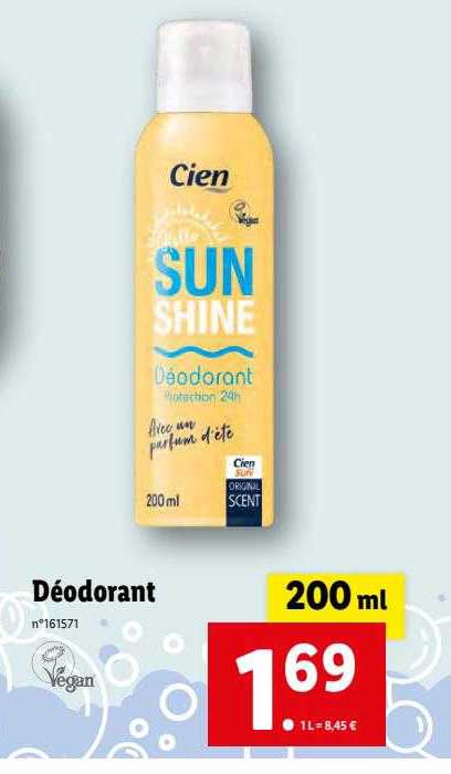 Déodorant Cien
