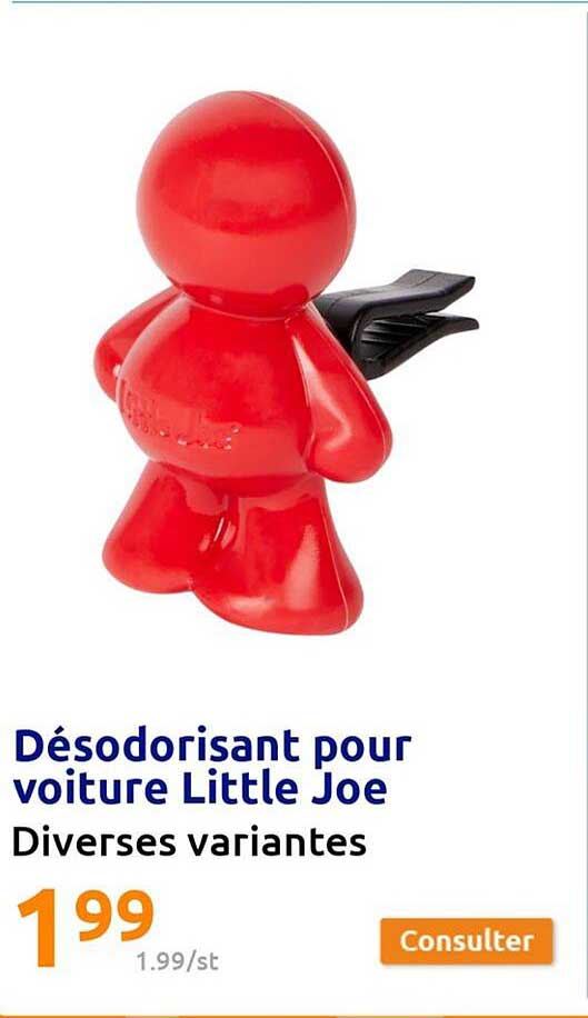 désodorisant pour voiture little joe
