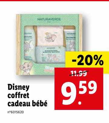 disney coffret cadeau bébé