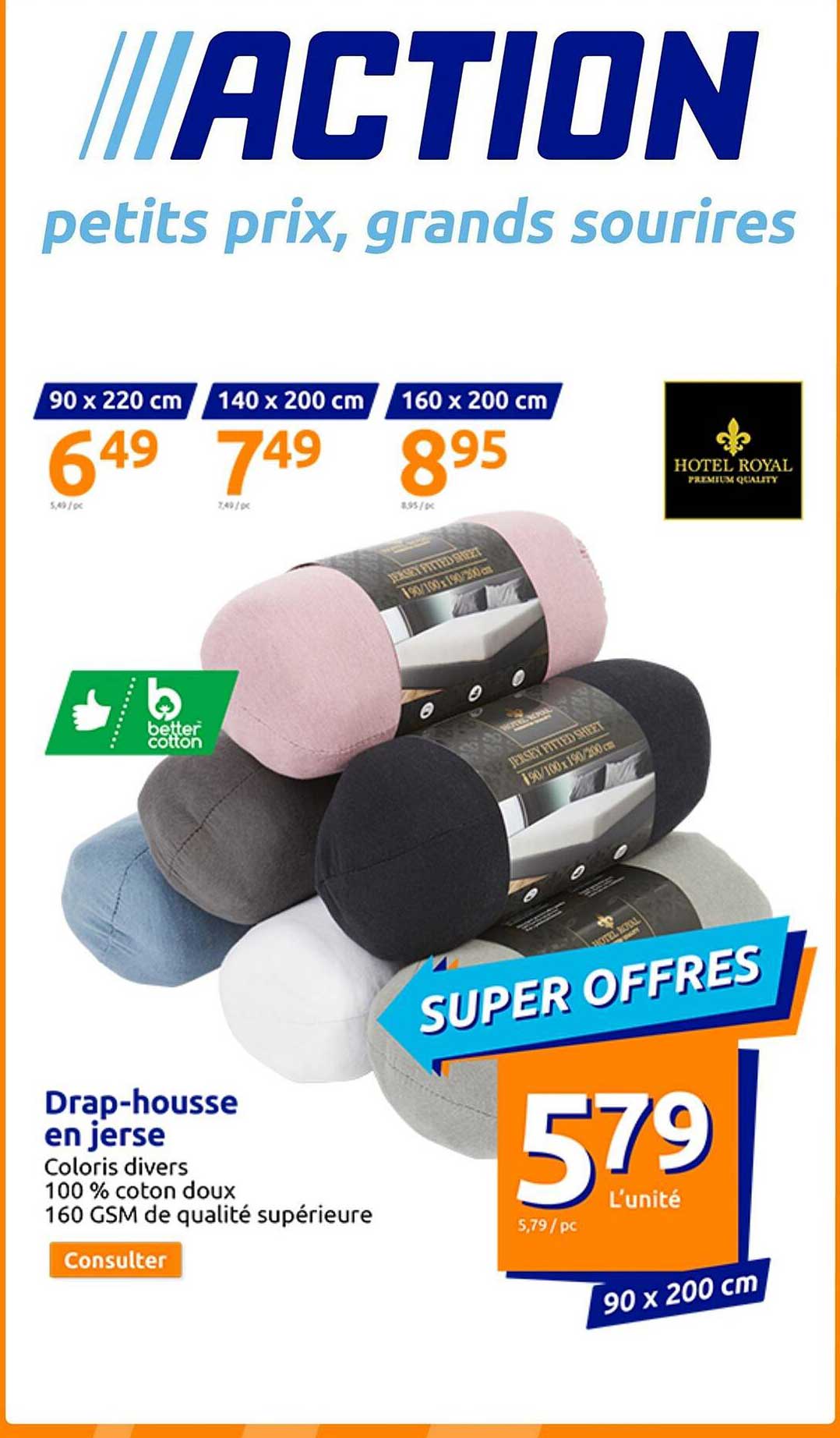 drap-housse en jerse