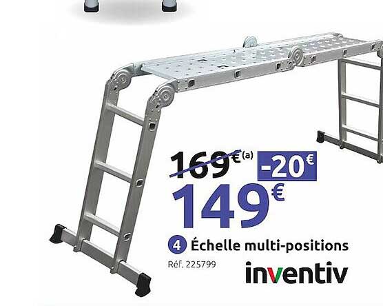 échelle multi-positions inventiv