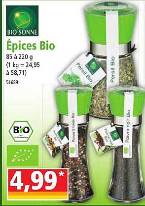 épices bio sonne